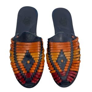 Espiritu Apache Huarache Slip Ons Sz 7